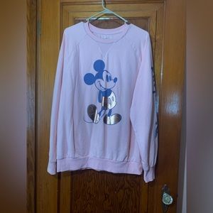 DISNEY MICKEY MOUSE long sleeve shirt L
